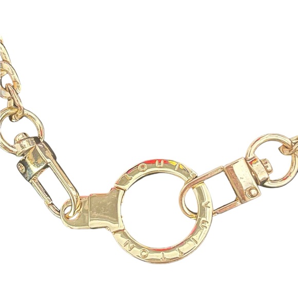 Louis Vuitton Authentic Upcycled LV hardware necklace - Picture 7 of 9